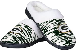 FOCON FOCO NFL Sherpa Lined Colorblend Cup Sole Slippers