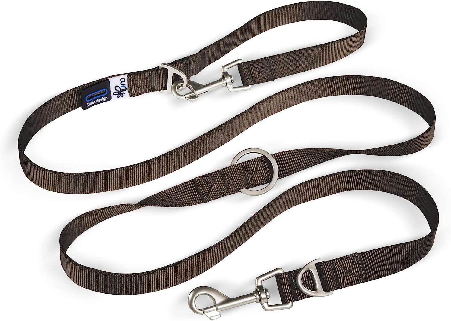 Adjustable Leash Nylon Brown L