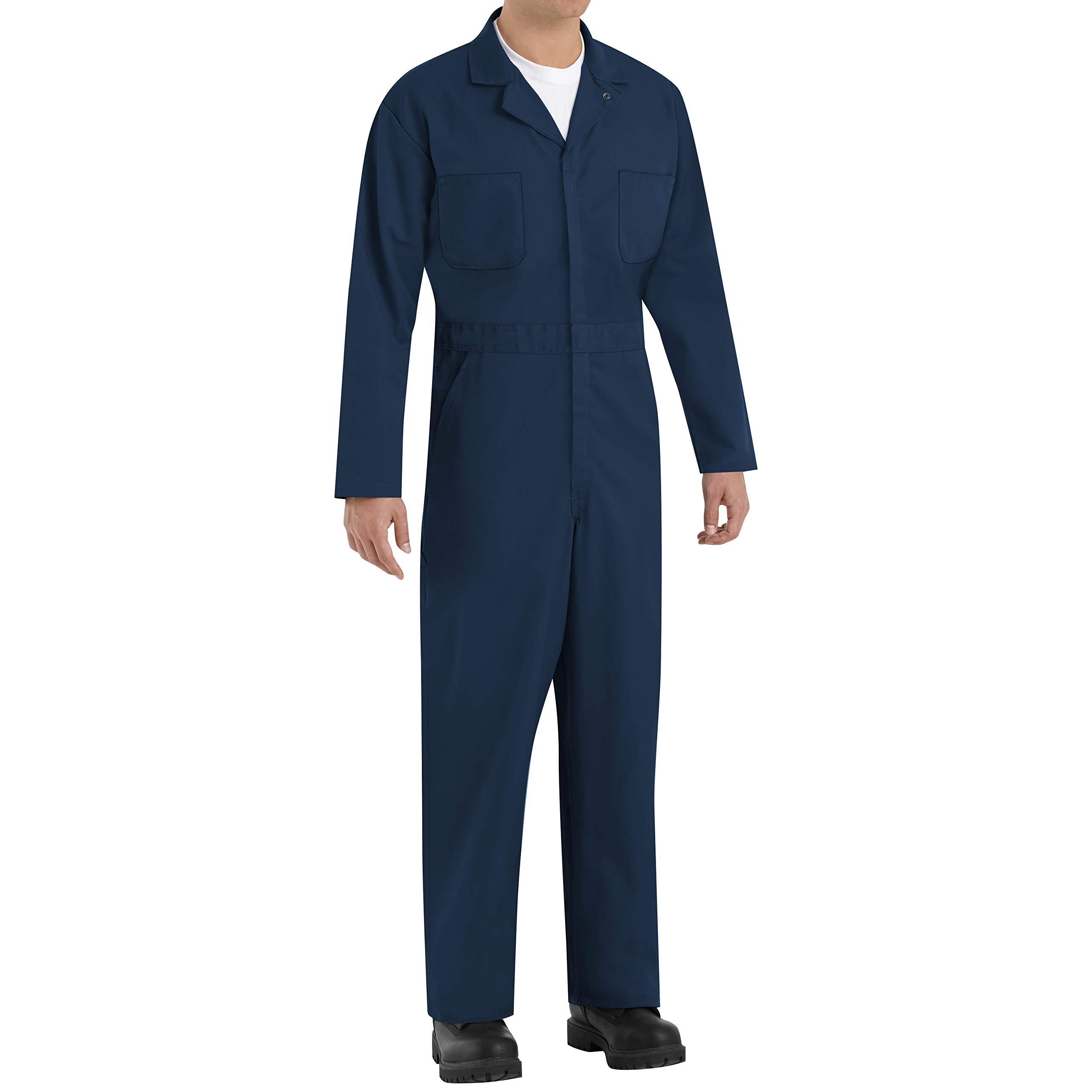 Red Kap Men's Long Sleeve Twill Action Back Coverall