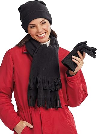 hat scarf and gloves in one