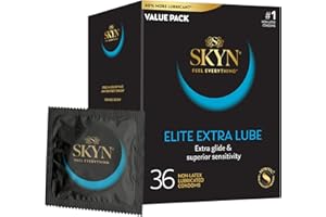 SKYN Elite Extra Lubricated Condoms, 36 Count
