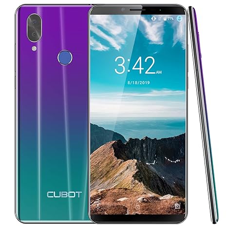 CUBOT X19 Smartphone ohne Vertrag (4000mAh Akku, 64GB Speicher, 4GB RAM, Dual-Kamera, Dual-SIM, 4G LTE, 5.93? FHD Display, An