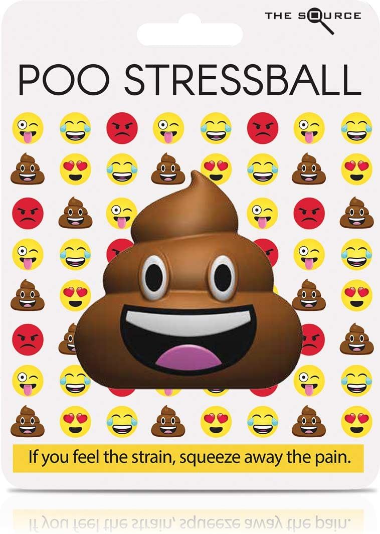 poo stress ball