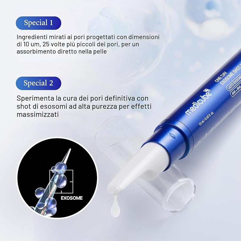 Exosome Shot Zero 25,000 PPM Spicule Facial Serum
