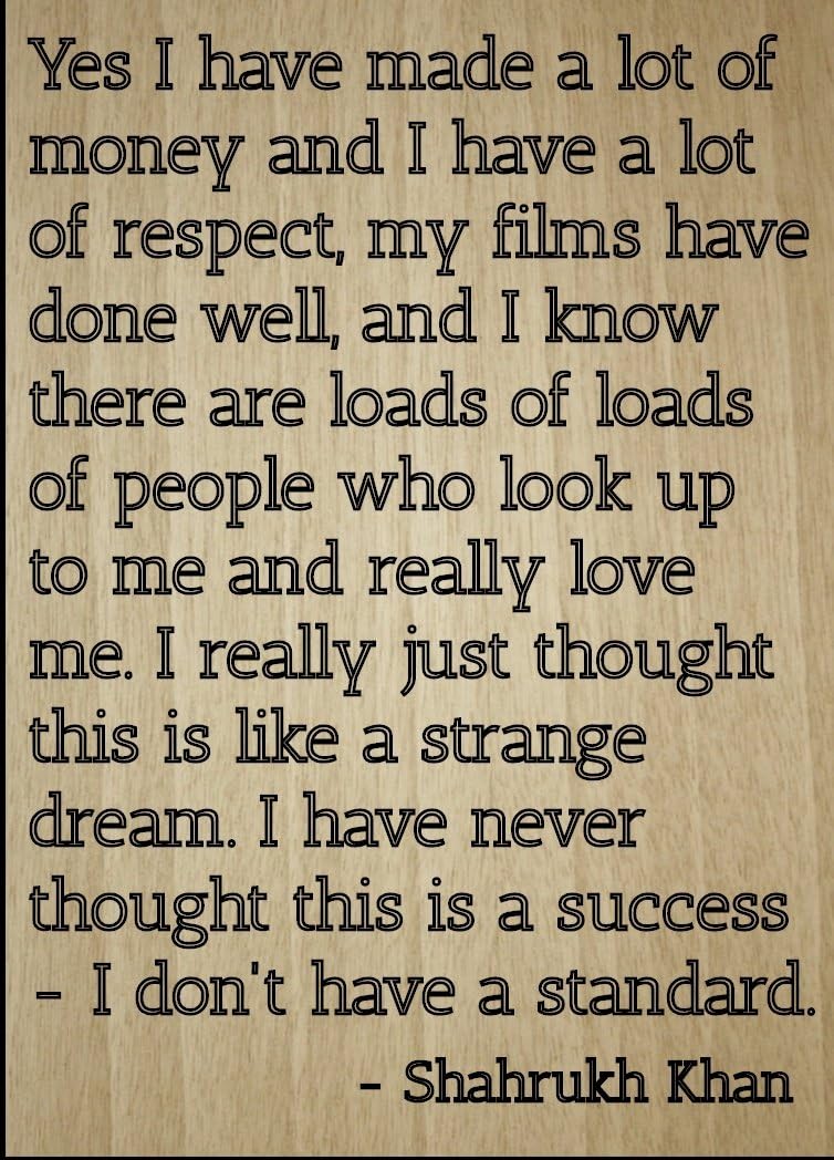 Mundus Souvenirs Yes I Have Made a lot of Money and I. Quote by Shahrukh Khan, Laser Engraved on Wooden Plaque - Size: 8