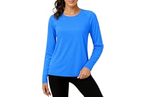 TACVASEN Womens Long Sleeve Rash Guard UPF 50+ UV Sun Shirts Quick Dry Swim Shirt Hiking Tops