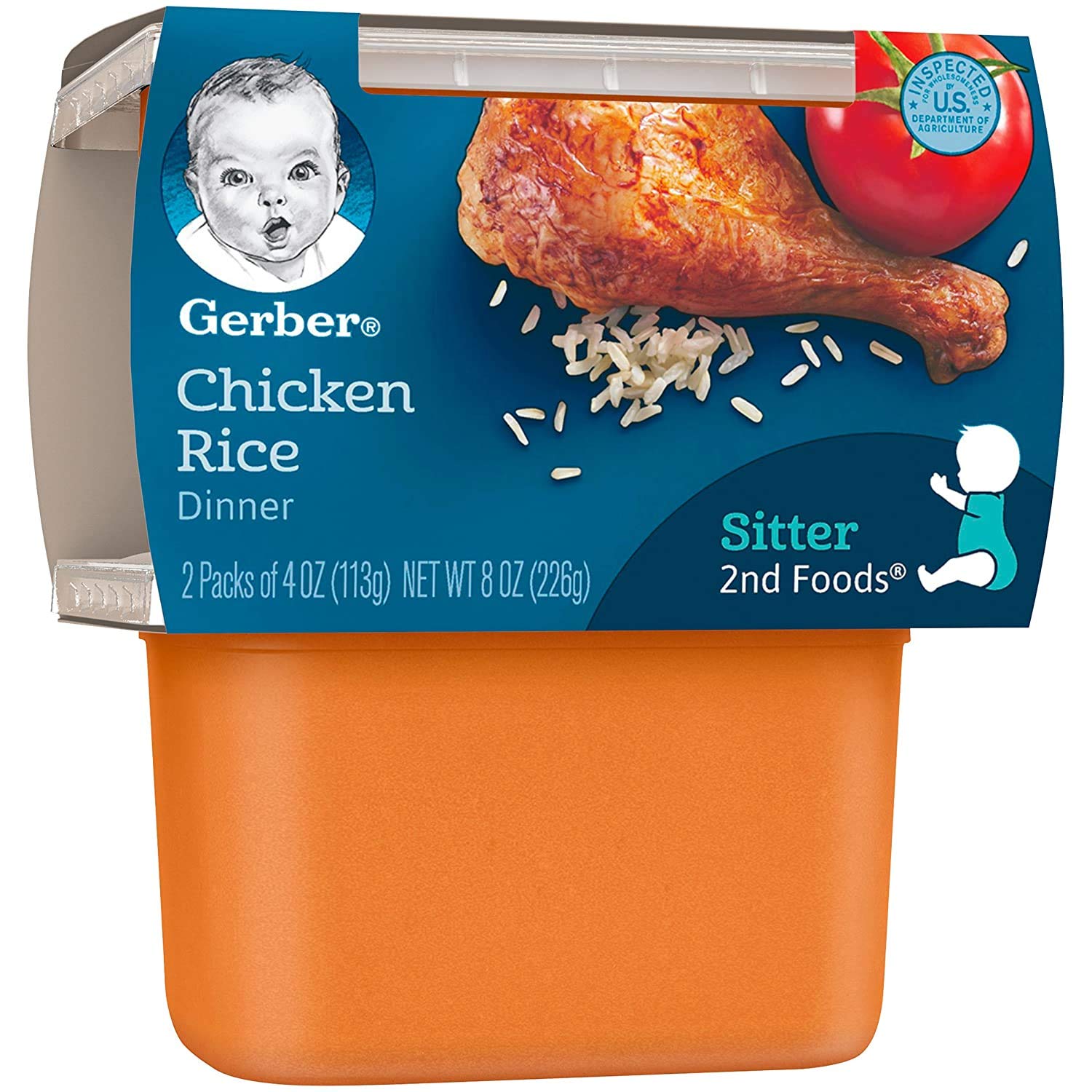 gerber baby food chicken and rice