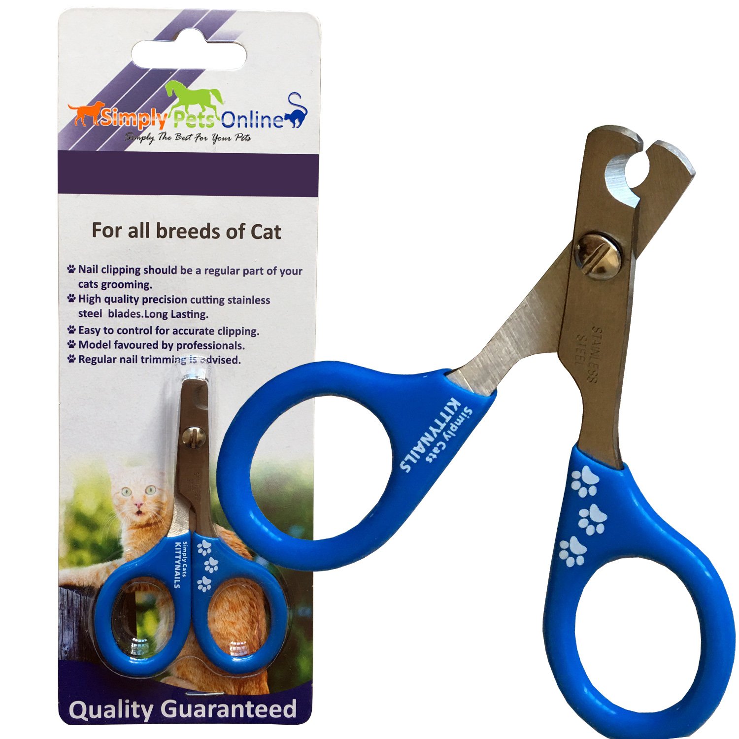 Cat Nail Clippers by KittyNails Professional Cat Clippers Designed by
