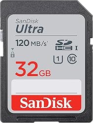 SanDisk 32GB SDHC SD Ultra Memory Card Works with