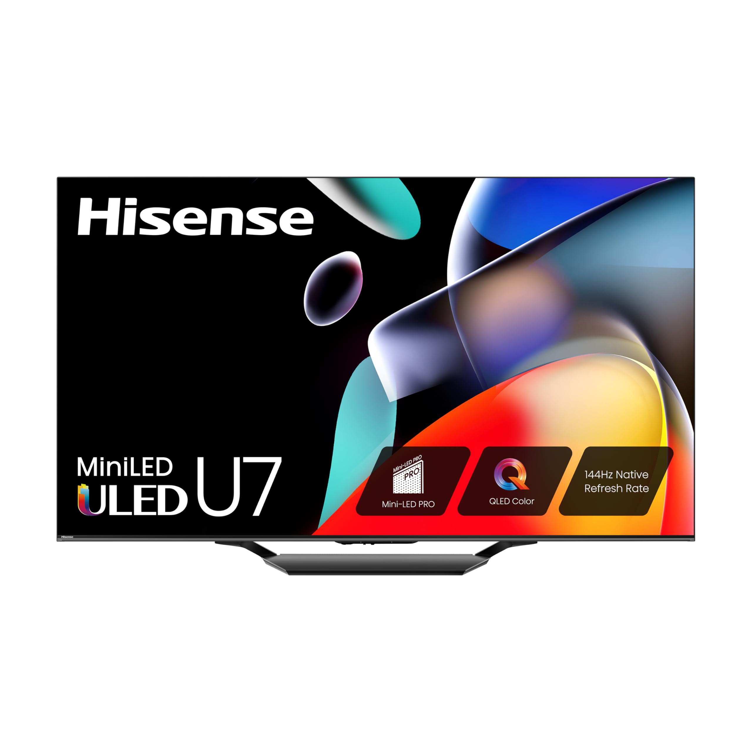Hisense 65-Inch Class U7 Series Mini-LED ULED 4K UHD Google Smart TV (65U7N) – QLED, Dolby Vision IQ, Dolby Atmos, Full Array Local Dimming, 144Hz Game Mode Pro, VRR, Alexa Compatibility