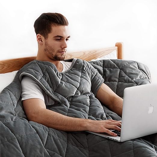 weighted wearable blanket