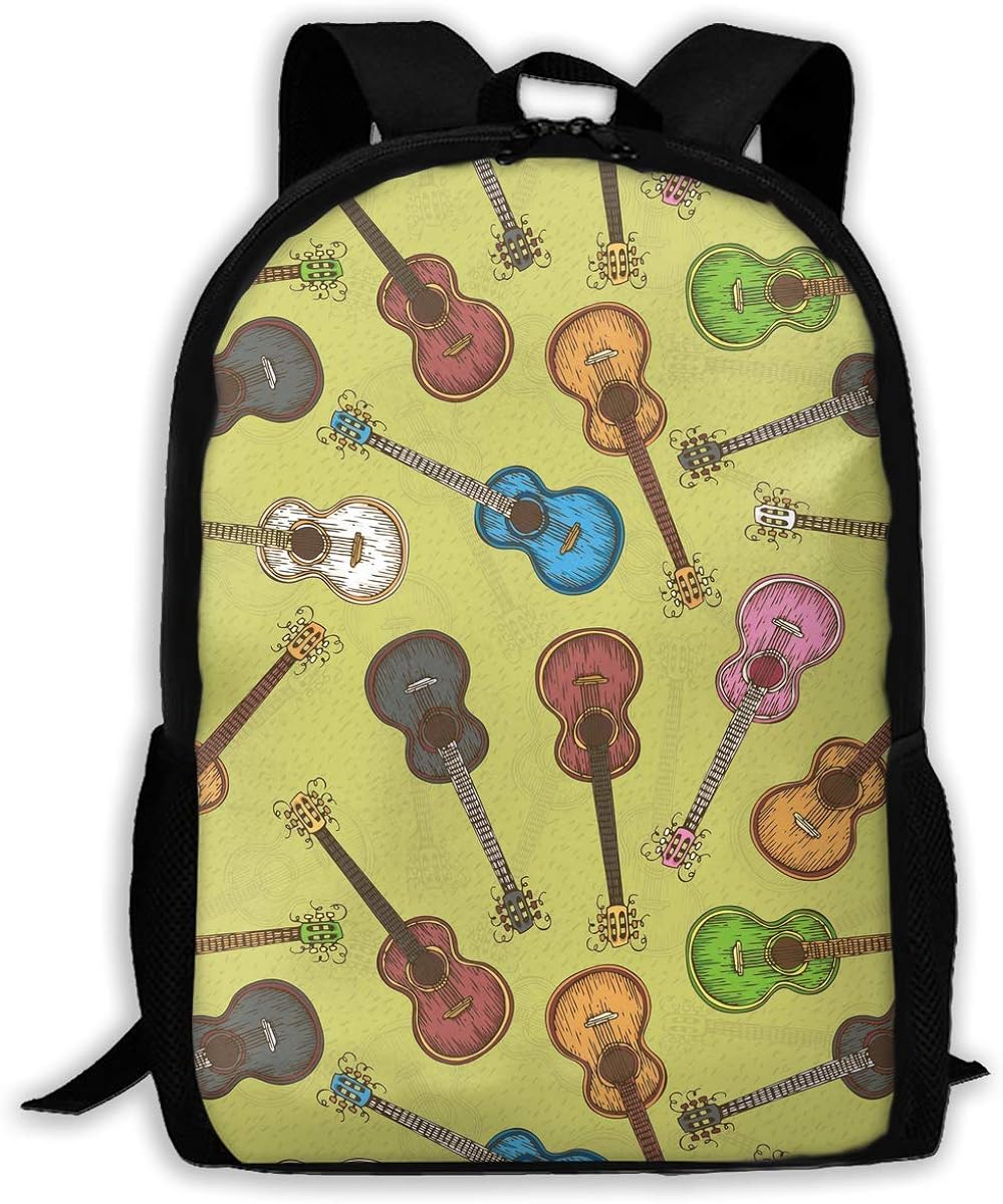 TRFashion Colorful Acoustic Guitar Vintage Style Fashion Outdoor