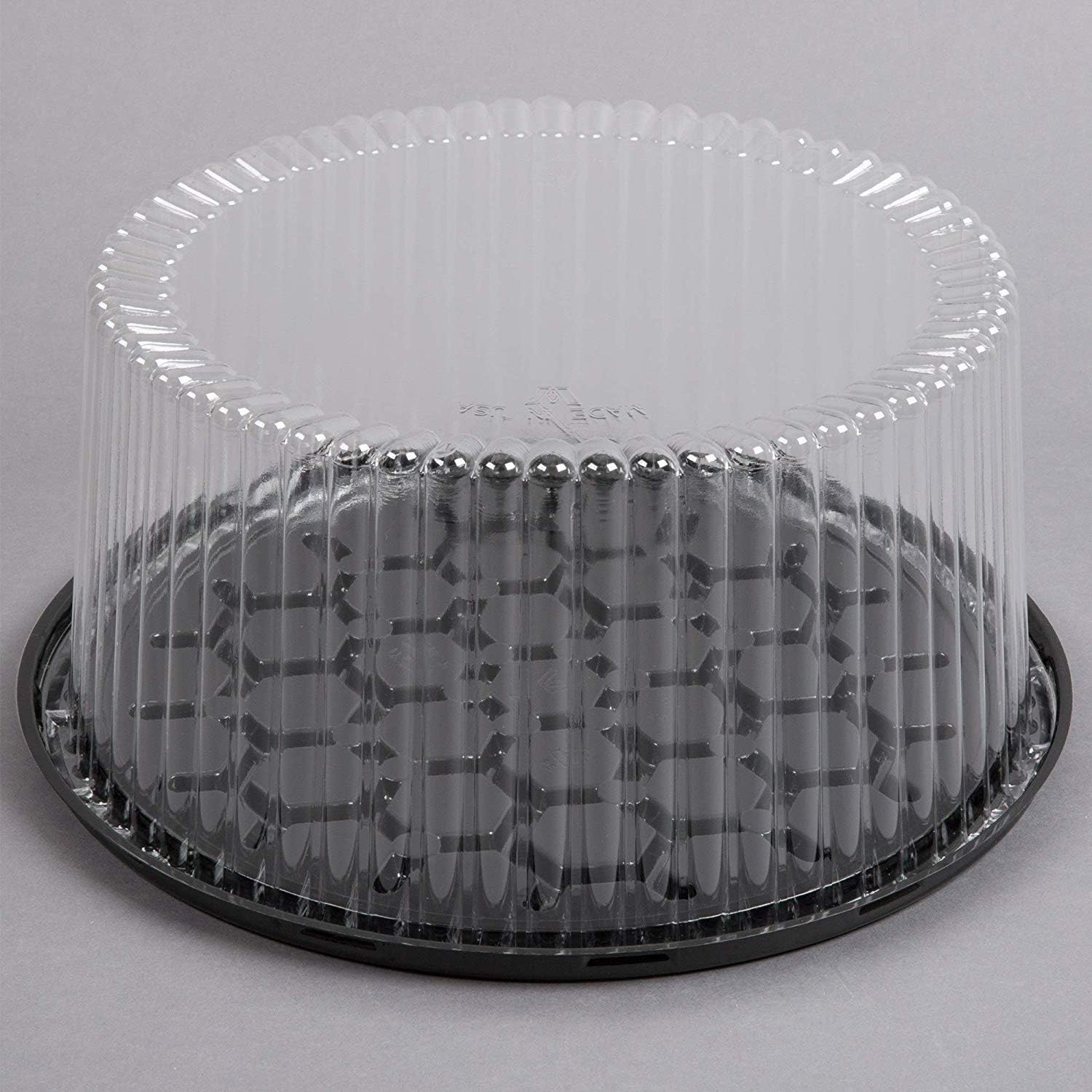 1011inch Cake Double Layer Clear Cake Container Dome and
