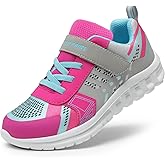 DREAM PAIRS Girls Boys Shoes Kids Tennis EZ-Ons Quicksteps School Sneakers Breathable Running Athletic Shoes