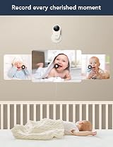 GNCC C1Pro 2K Baby Monitor Night Vision Crying Motion Sound Detection Two-Way view 5