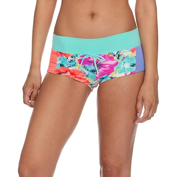 PANACHE Anya Riva Midi Coverage Bikini Bottom – Modest Rise, Shirred Detail