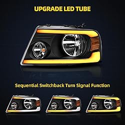 DWVO Headlights Assembly Compatible with 2004 2005