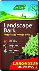 SuperGift.com 90L Landscape Bark Insulates Roots All-Weather Protection view 1