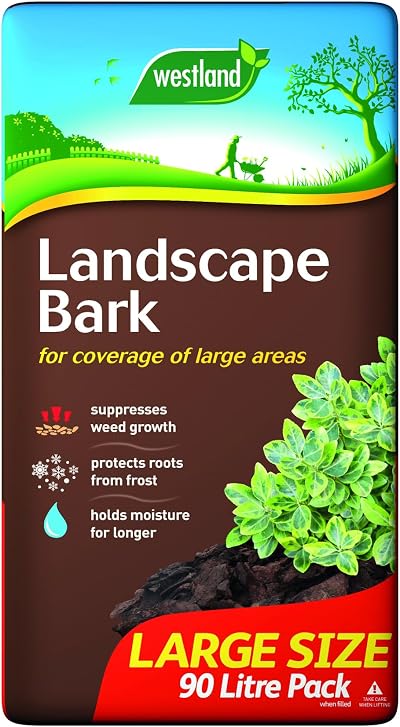 SuperGift.com 90L Landscape Bark Insulates Roots All-Weather Protection