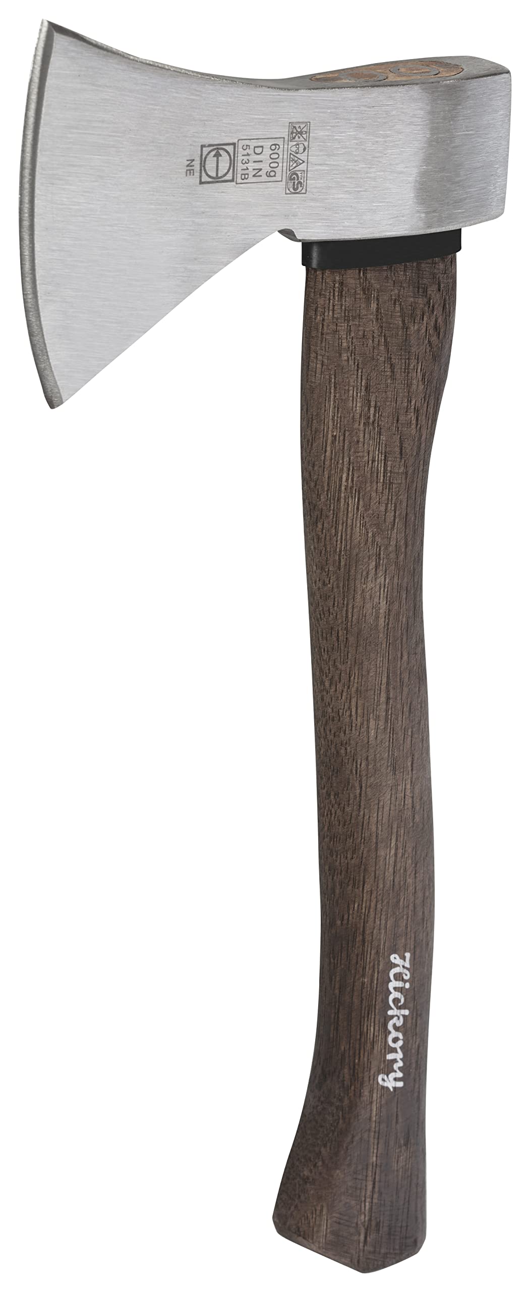 Ruthe VPA/GS Hatchet with Hickory Handle, Silver/Beige, 600 g