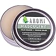 Aromi Solid Cologne | Sweet Musk Fragrance; Vegan, Cruelty-free, Powdery Scent, Wax-Based, Travel, Small Men's Gift, Alcohol-free, Concentrated (Masculine)