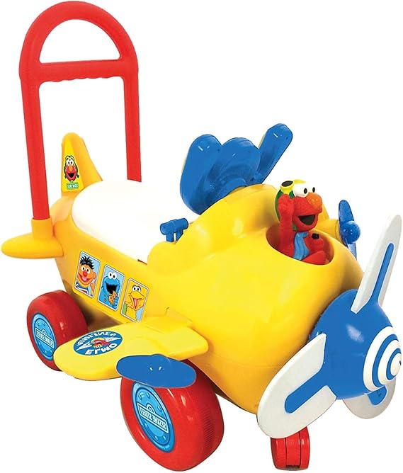 elmo airplane ride on toy