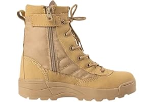 kids Combat Boots Boys & Girls Tactical Boots Waterproof Non-Slip Quick Dry Anti-Collision camouflage for Summer Camp & Outdo