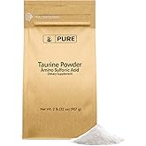 Pure Original Ingredients Taurine Powder (2 lb) Dietary Supplement, Always Pure, No Additives