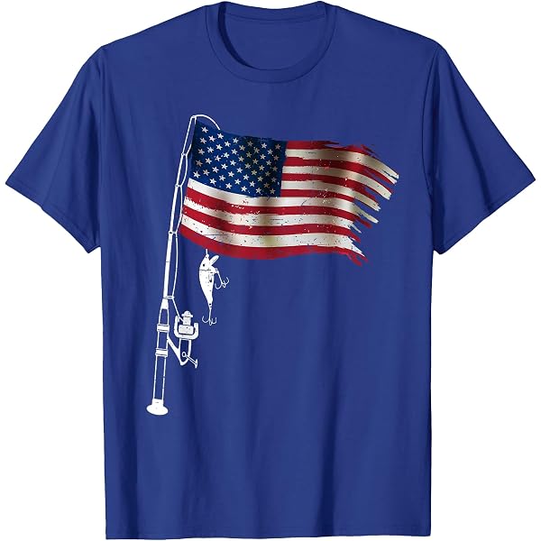 Amazon.com: Patriotic Fishing American USA Flag Fishing Pole Women Kids Men T-Shirt : Clothing, Shoes & Jewelry Amazon.com: Patriotic Fishing American USA Flag Fishing Pole Women Kids Men T-Shirt : Clothing, Shoes & Jewelry