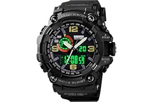 Gosasa Men's Watches Multi Function Military S-Shock Sports Watch LED Digital Waterproof Alarm Watches…
