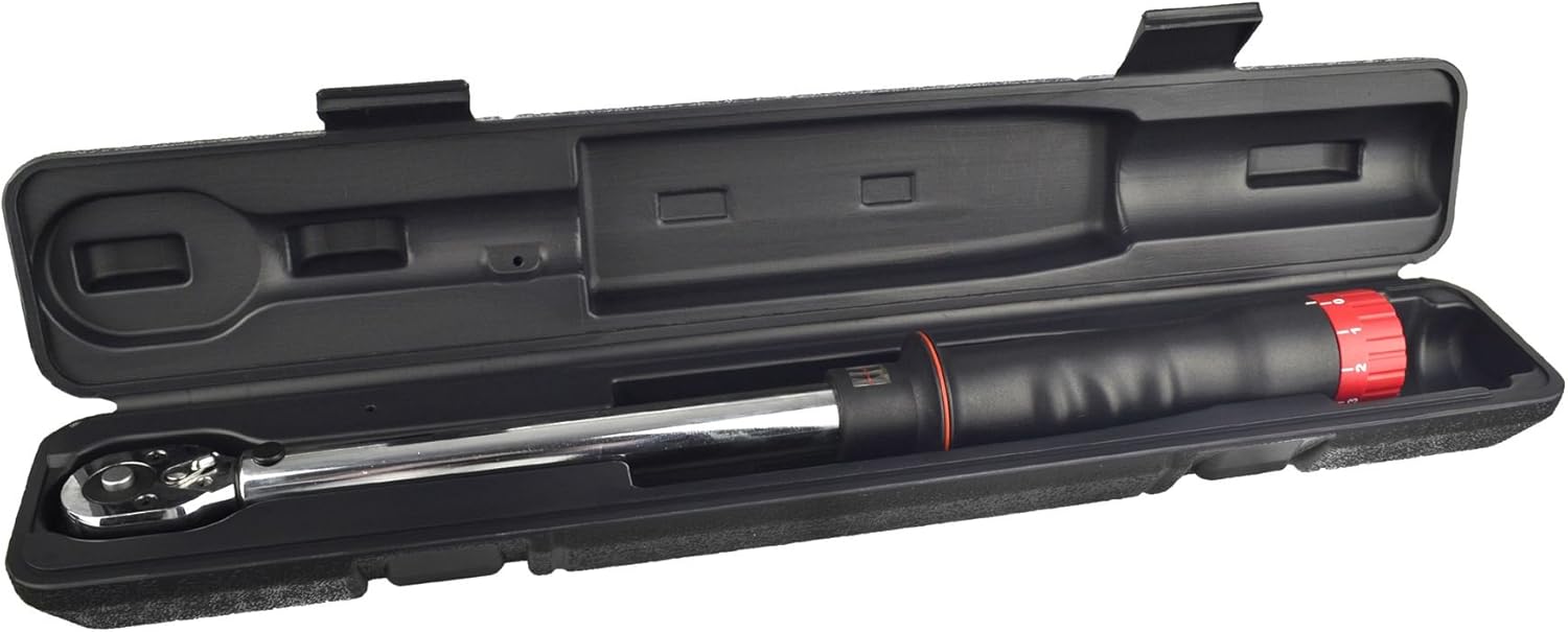 1/4" drive torque wrench bidirectional left right handed 6
