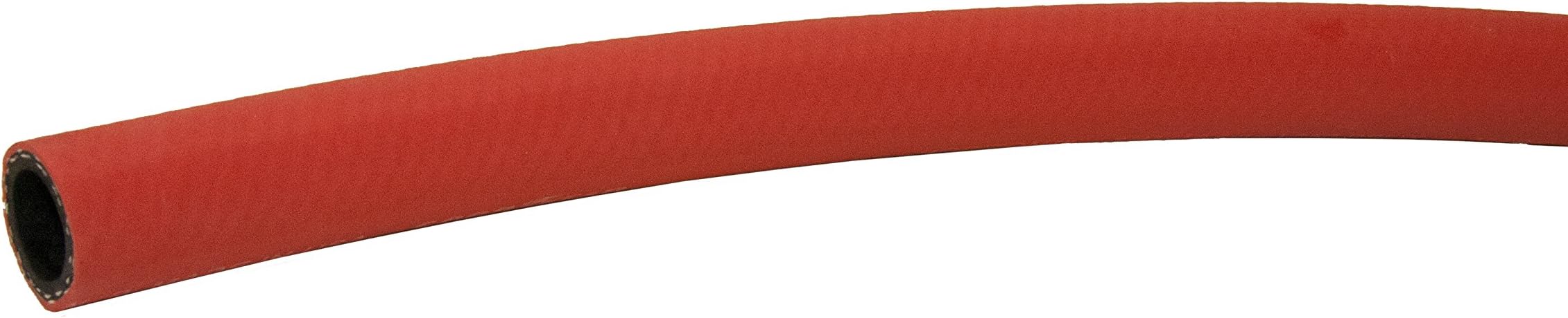 UDP T60005004 Rubber Utility Hose, 1" ID x 1-1/2" OD x 50' Spool, Red