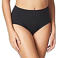Bali Women's Comfort Revolution Seamless Underwear Brief, Microfiber Stretch Underwear for Women, High Rise Panties