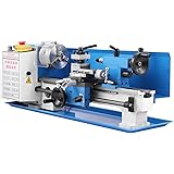 Mophorn Metal Lathe 7 x 14 Inch Precision Mini Lathe Variable Speed 2500 RPM 550W Mini Metal Lathe Micro Metal Milling Bench Top Lathe Machine