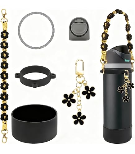 Silicone Boot & Strap Set For Owala 40 Oz - Monogram Accessories For FreeSip & Tumblers - View #3