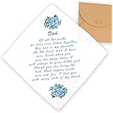 Something Blue Gift for Bride, Wedding Handkerchief Mother of the Bride Gifts Father of the Bride Gifts Wedding Gifts
