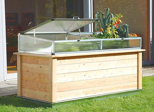 Jardinera de Madera Maciza de Veggie – En Las montañas Alerce ...