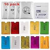 Luumxai 16 RFID Blocking Sleeves Set