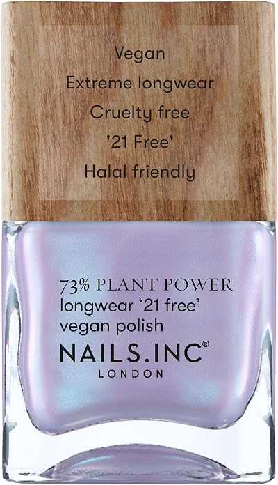 Nails.INC Plant Power Nail Polish 14ml 73% Plant Based Vegan Cruelty Free