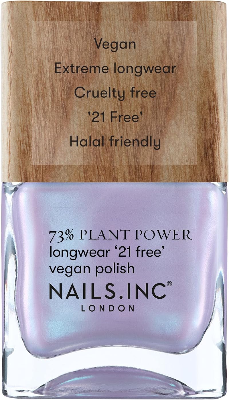 Nails.INC Plant Power Nail Polish 14ml 73% Plant Based Vegan Cruelty Free