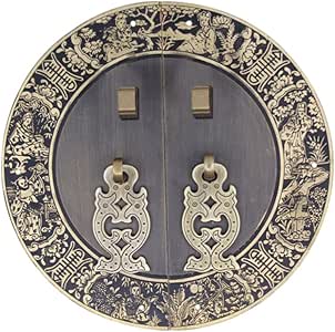 LWXTY Encargarse de,Chino mango Aldaba antiguo Manija cobre Manija de