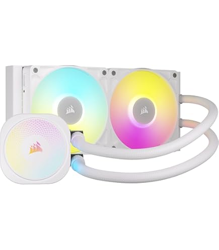 Amazon.com: CORSAIR iCUE Link Titan 240 RX LCD Liquid CPU Cooler