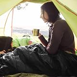 azark Premium Sleeping Bag 350GSM Waterproof 4 Seasons 210x80cm Black view 7