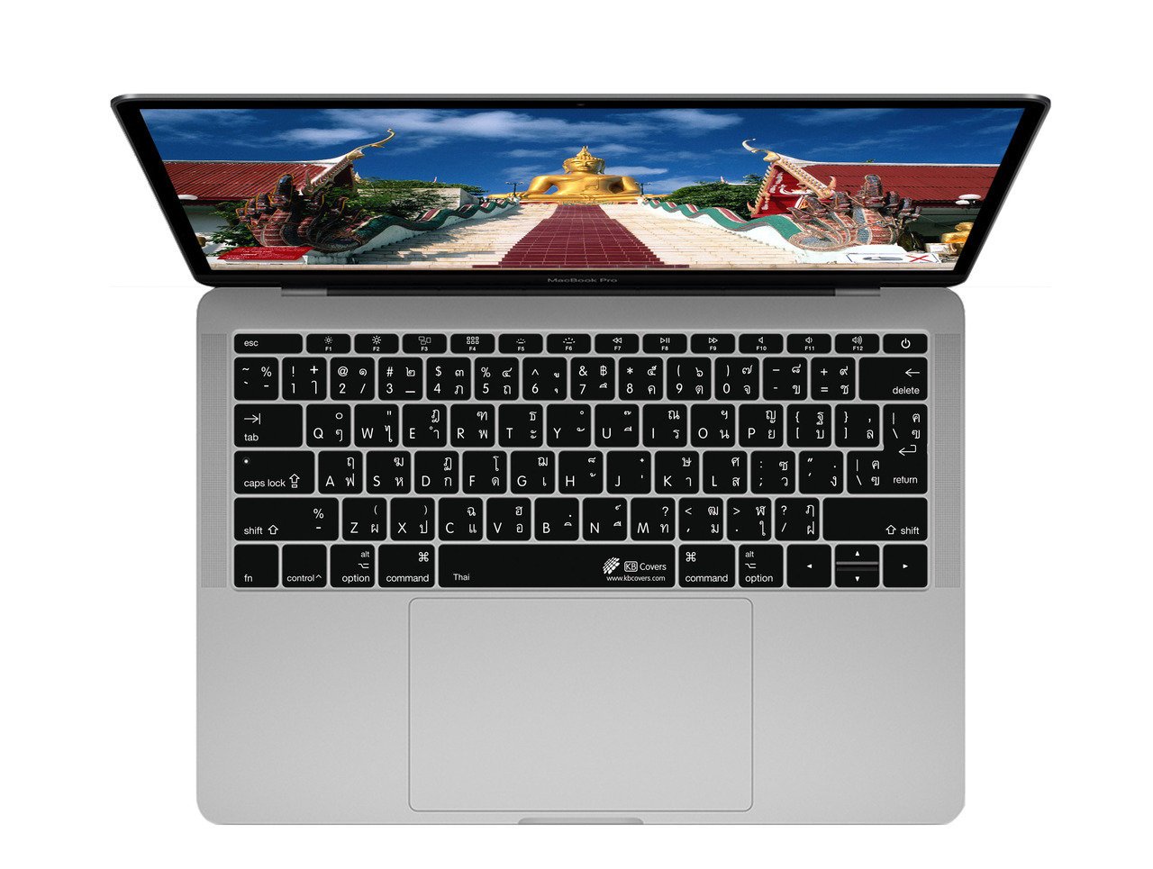 Thai ISO Keyboard Cover for MacBook Pro without Touch Bar (Late 2016)