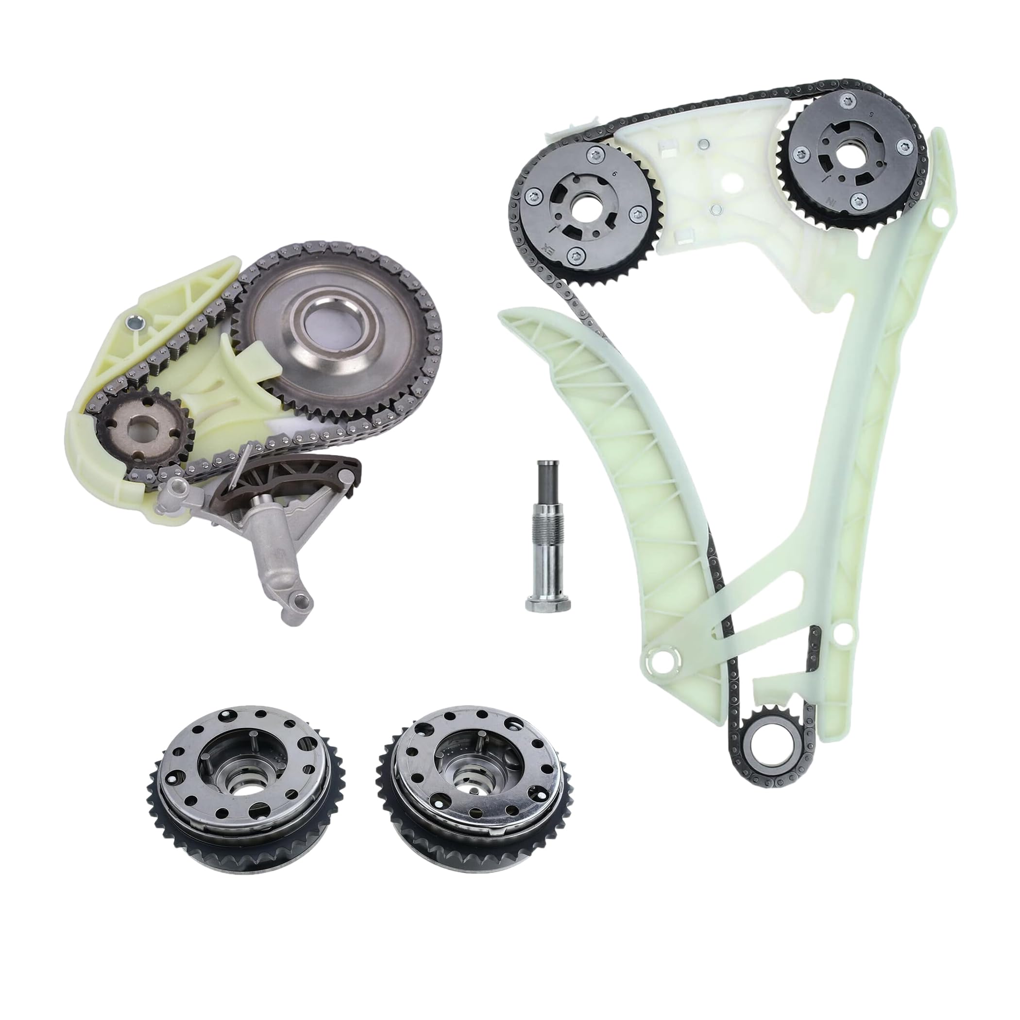 Photo 1 of DEEGOOLY N26 N20 Oil Pump Timing Chain Kit & Camshaft Sprockets Fits for 328 428 528 X3 X5 2.0 N26 N20 Engine Aftermarket Parts
