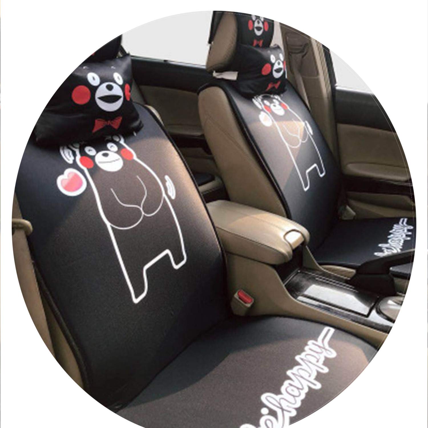 Amazon Com Liliduo Cartoon Ice Silk Five Seats Comfortable Seat