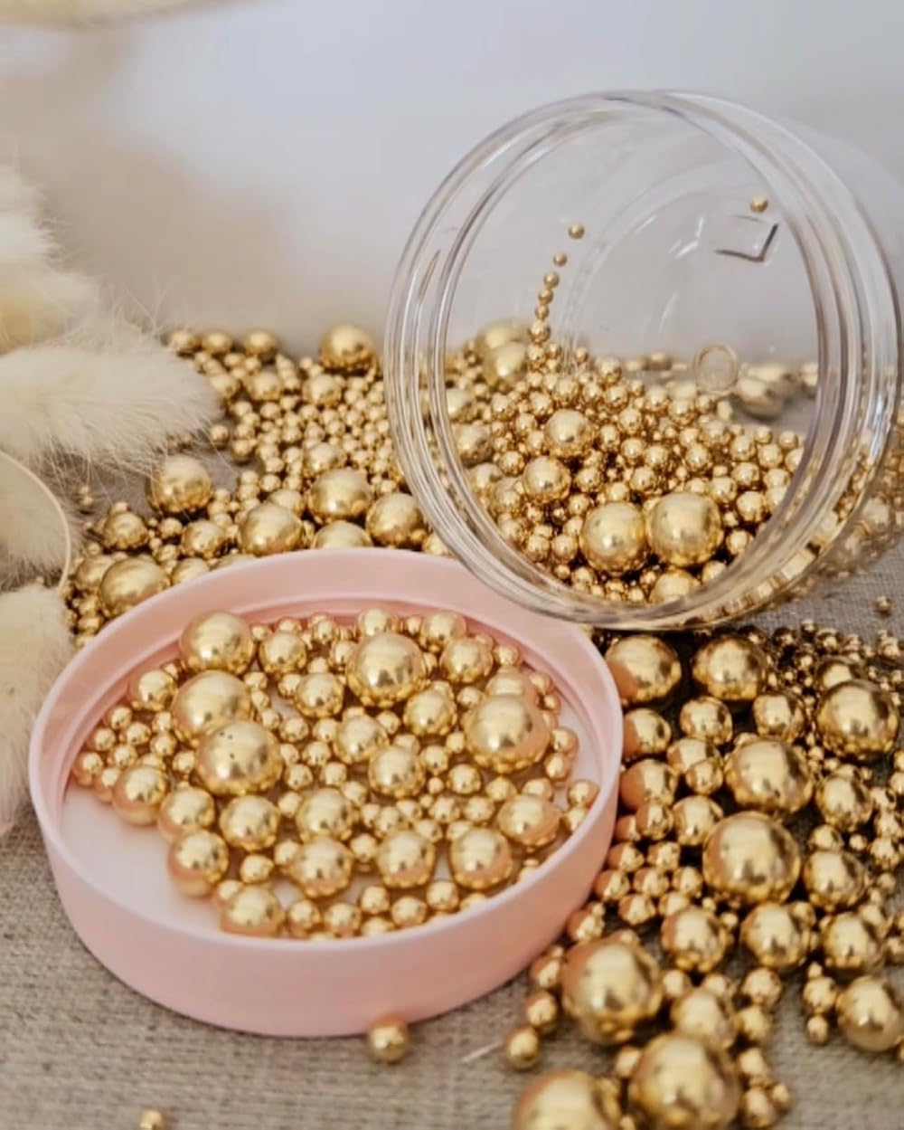 Cake N Bake Metallic Gold Sugar Sprinkles 35g Mix Edible Glitter