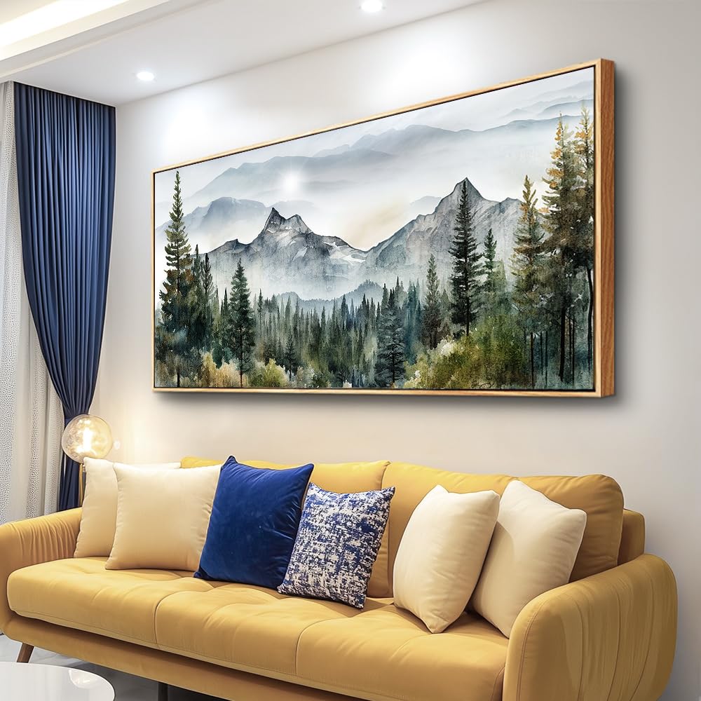 Mua MHARTK66 Wood Framed Wall Art For Living Room Large Wall Decor For ...
