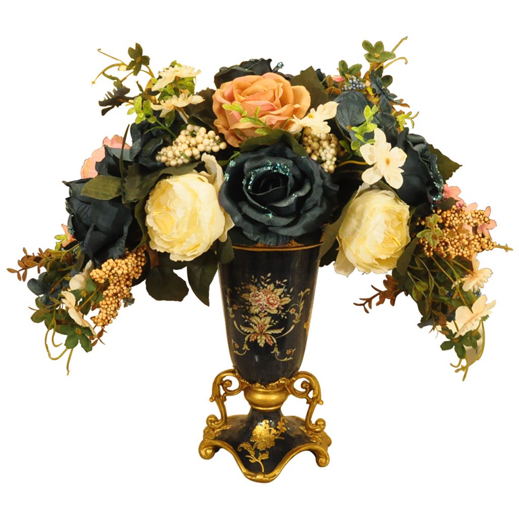 予約販売品 Gaoduzi 創造的なヴィンテージの花瓶個々のリビングルームダイニングテーブルのシミュレーション花の乾燥した花挿入された花瓶 B07bd1y2jz 日本製 90a3acu P1ai