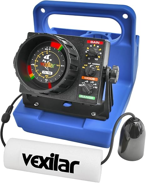 Vexilar's GP1812 FL18 Genz Pack 12Deg Ice-Ducer Combo